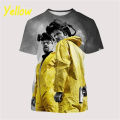 Breaking Bad 3D Printed T-shirt Hip Hop Men's Clothing Y2k Top Casual Fashion Hot T Shirts Clothing Man Loose Oversized T-Shirt. 