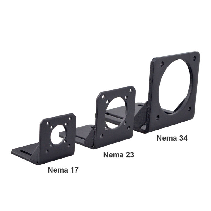 Staffa Di Montaggio Del Motore Passo-passo Nema 17 In Acciaio - Foto 4