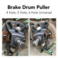 Brake Drum Puller Wear Resistance Brake Drum Spreader Tool with Screw for Tricycle Bike Motorcycle Repair. 