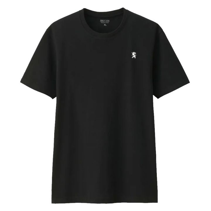 Giordano%20Short%20Sleeve%20T%20shirt%20for%20men%20-%20Black%20-%20Image%204