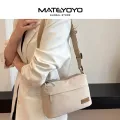 MATEYOYO Women's Bag Solid Shoulder Bag Cross-body Bag Waterproof Bag Multi Layer Large Capacity Bag Lightweight Portable Adjustable Shoulder Straps For Traveling Shopping Outdoor. 