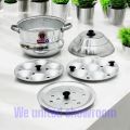 Latest Aluminium non stick Idli Maker/cooker And Steamer pot pan Best Maker For Home & Restaurant Standard Idli Maker. 
