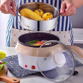 Multifunctional steaming pot 18cm - Multi-Function Electrothermal Pot 18cm / [mfep] Multi-Function Electrothermal Steamer Pan / Electric Cooker Hot Pot / Multifunction Heating. 