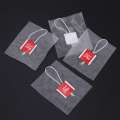 3000Pcs 5.5 X 7Cm Pyramid Tea Bag Filter Nylon Tea Bag Single String Label Transparent Empty Tea Bag. 