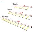 Speed Training Ladder Agility Footwork Football Exercise Workout 4M 8Joint. 