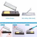 soldarin iron New Adjustable Temperature Electric Soldering Iron 220V 110V 60W 80W Welding Solder Rework Station Heat Pencil Tips Repair Toolshand tools. 