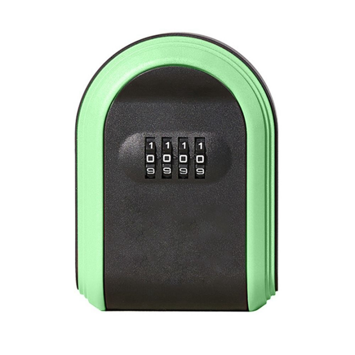 Key Safe Box Weatherproof 4 Digit Combination Outdoor Key Security ...