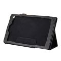 （COD)For Amazon Kindle Fire HD8 (2017) Litchi Texture Horizontal Flip Leather Case with Holder. 
