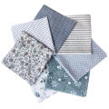 👍 COD⚡7PCS/Set Mixed Printing Floral Fabrics for Patchwork Sewing Materials Quilting Scrapbooking Craft DIY Cotton Cloth 25 * 25cm. 