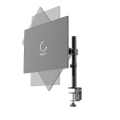 Single Monitor Arm 360 Degrees Fully Adjustable Stand 13"-32" Desk Single Monitor Brackets LCD LED. 