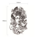 Small Full Arm Waterproof Sweat-proof Simulation Tattoo Stickers Fashion Beautiful Geometric Shape. 