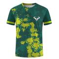 Badminton and Tennis Series 3D Printed Men's and Women's Outdoor Extreme Sports Short Sleeved Round Neck T-shirt. 