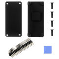 Raspberry Pi Zero 2 W Aluminum Case Metal Passive Cooling Heat Sink GPIO Header for Raspberry Pi Zero 2W. 