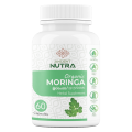 Ancient Nutraceuticals 100% Organic Pure Moringa - 500mg 60 Veg Capsules; Live A Healthy Life Rich In Multivitamins and Anti-Oxidants. 