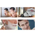 100% Pure Badger Shaving Brush With ABS Handle Men's Luxury Professional Hair Salon Tool Engineered To Deliver The Best Shave Of Your Life. 