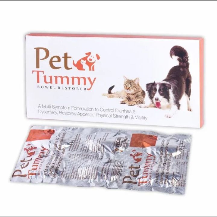 Pet Tummy Bowell Restorer Tablet for cat & dog
