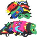 【HUT】 10 Pcs/Lot Disney Halloween Superhero Masks Christmas Birthday Party Dress Up Cosplay Mask For Kids Children Favor Mystery Gift. 