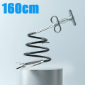 Clog Remover Chamber Sink Drain Dredging Tool Kitchen Bath cm Spring Pipe Dredger 160 Waterway Pipe Dredging Cleaning Tool Snake Under Clog Cleaning Hook. 