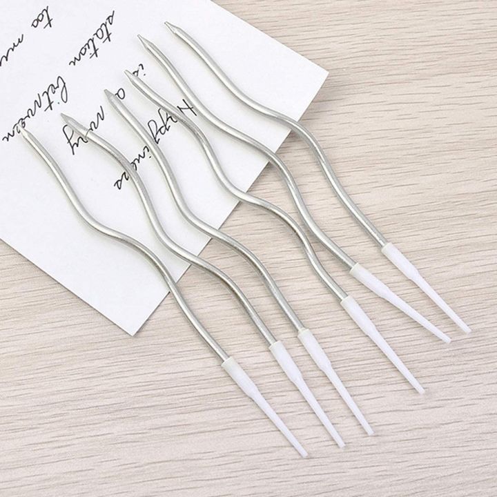 6%20Pieces%20Twisty%20Spiral%20Birthday%20Cake%20Candles%20with%20Holders%20Metallic%20Cake%20Cupcake%20Candles%20Long%20Thin%20Curly%20Coil%20Cake%20Candles%20for%20Birthday,%20Wedding%20Party%20and%20Cake%20Decoration%20(Colour%20-%20silver)%20-%20Image%204