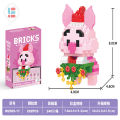Mario Mini Building Blocks Blocks Cute Tiny Table Decoration Adorable Brick Blocks Education Toys Blok Mainan StellaLou Lego Assembled Toy Tabletop Decorations Kids Gifts Available in stock. 