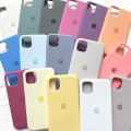 Super Luxury Soft textured Protective Silicone Case Back Cover for iPhone 11. 