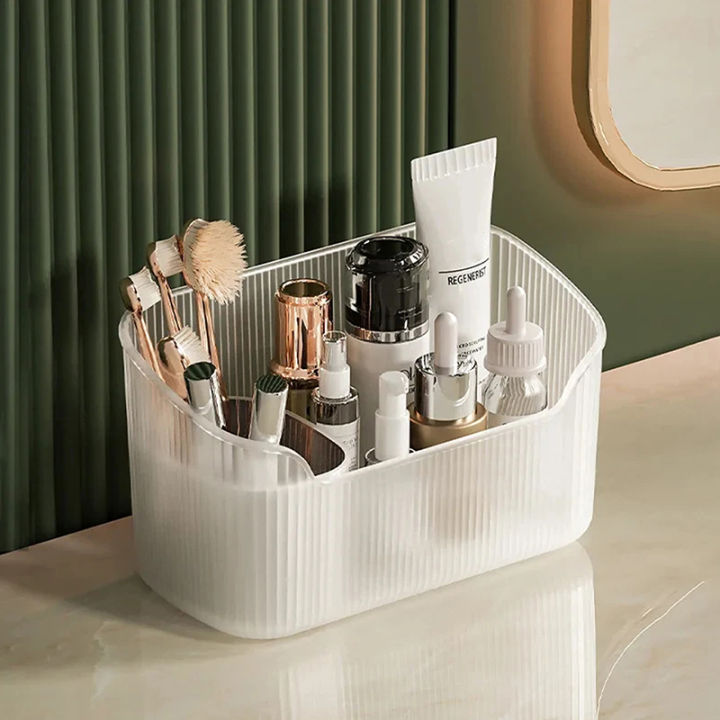 Toilet Desktop Cabinet Storage Box Cosmetics Bathroom Countertop ...