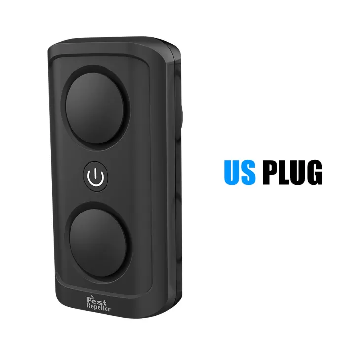 KOGEEK%20Ultrasonic%20Repellent%20High%20Power%20Pest%20Quitter%20Dual%20Speaker%20Mosquito%20Insect%20Mouse%20Rat%20Repeller%20Portable%20Household%20Pest%20Repeller%20Black%20US%20Plug%20BG-002%20-%20Image%203