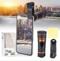 8X 12X Mobile Phone Telephoto Lens Hd Camera Zoom External Phone Zoom Lens Telescope Lens Mobile Phone Optical Telephoto Lens. 