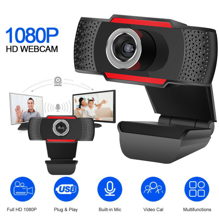 1080P Webcam Computer Camera USB Genuine Camera Digital Web Cam with Mic For Desktop