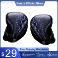 Kinera Celest Wyvern Black HIFI In-Ear Earphones 10mm LCP Dynamic Luxury Driver With Detachable Boom Mic IEMs Cable Audio Headphones. 