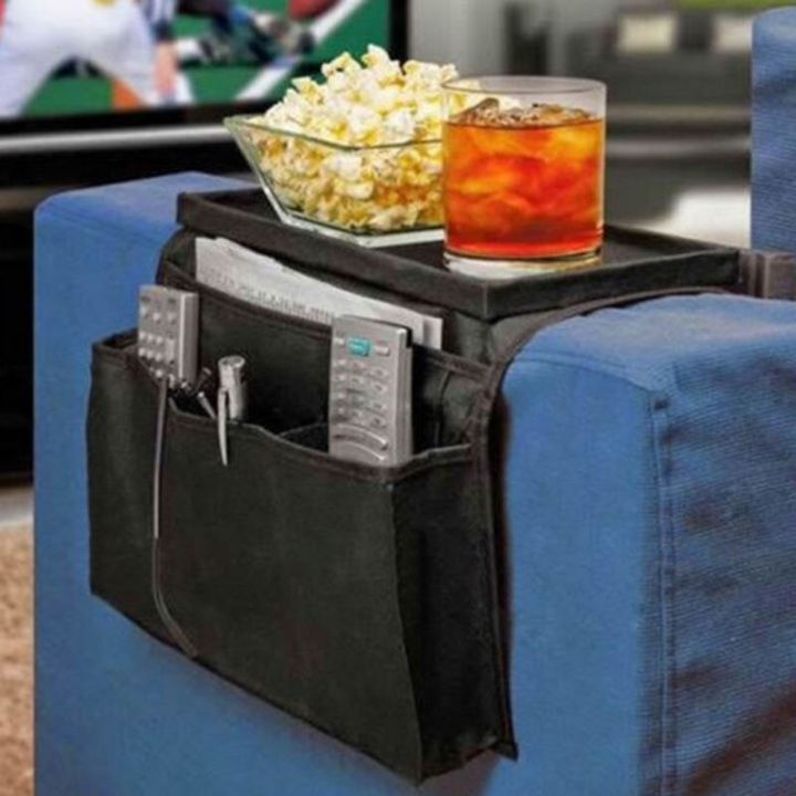 【Alizeker Mall】Practical Saving Space Arm Rest Table Tray Fashionable Durable Magazine Rack 6 Pockets