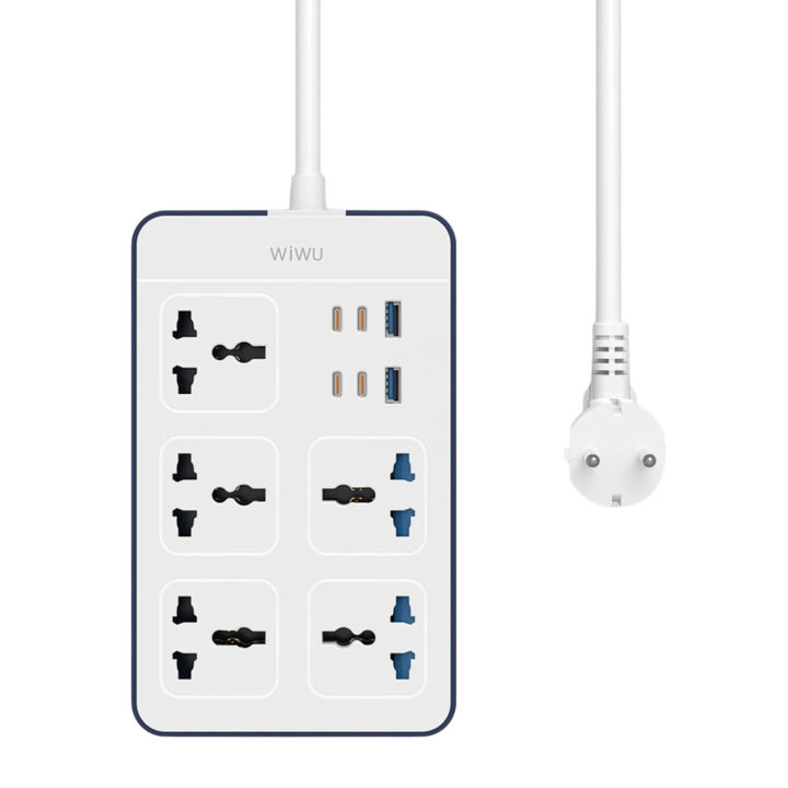 WiWU%20Wi-S006%202500W%20GaN%2011in1%20Power%20Strip%202PIN%20-%20White%20-%20Image%203