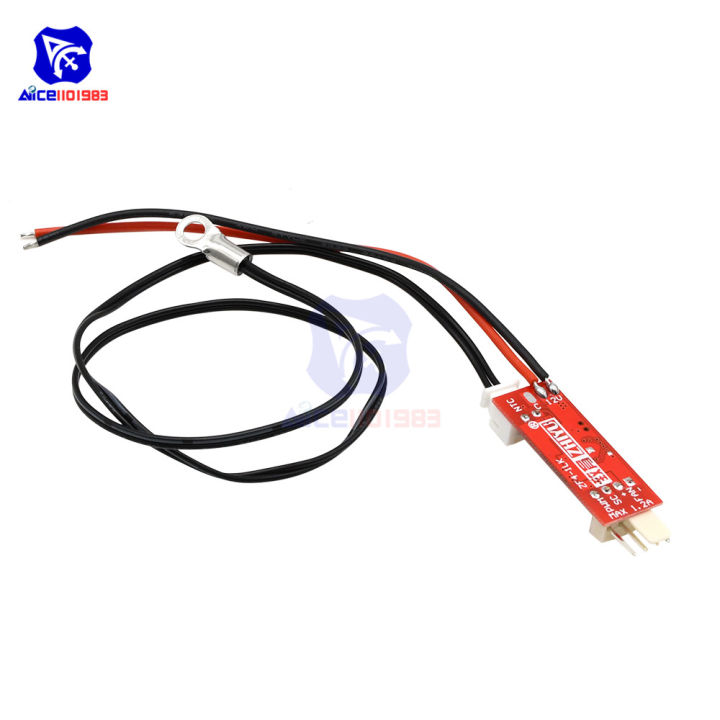 Diymore 4 Wire Pwm Pc Cpu Fan Temperature Speed Controller Governor Automatic Shutdown Module With Sensor Probe Dc 12v