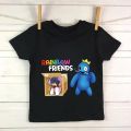 Rainbow Friends Funny Game Cartoon Kids T Shirt Baby Boys Girls Clothes Summer Children Cotton Short Sleeve T-Shirt. 