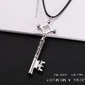 Asunygiro SUMENG 2024 Attack On Titan Necklace Eren Key Shingeki No KyojPortable in Pendant Fashion Vintage Retro Anime Jewelry For Men Cosplay. 