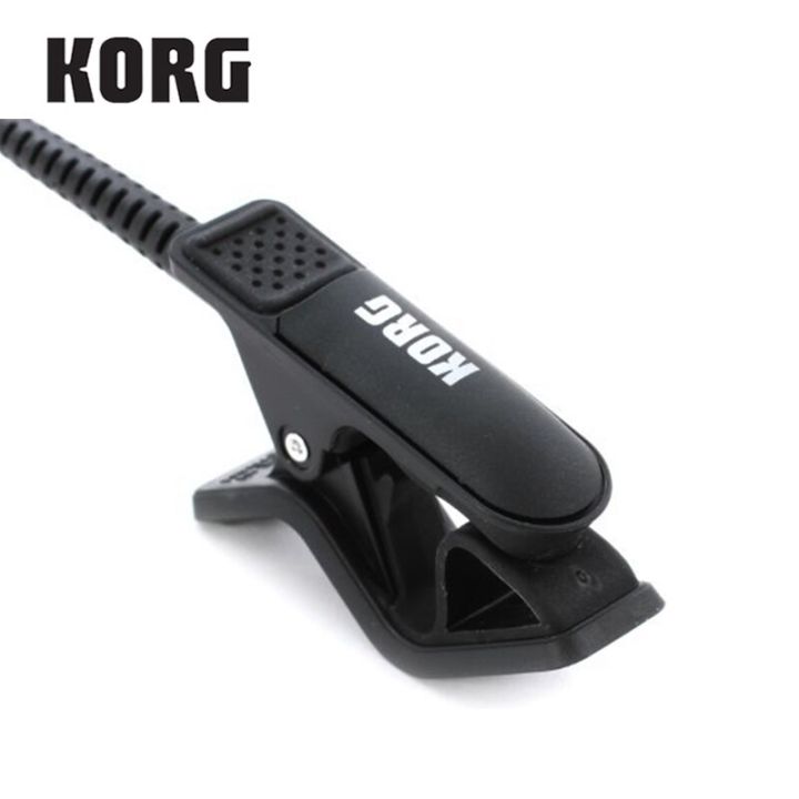 Korg%20CM-200%20CM300%20Contact%20Microphone%201/4''(Dia6.3mm)%20male%20phone%20connector%20and%20(1.5m)%20shield%20-%20White/Black/Red%20-%20Image%204