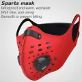Riding Mask Men Women Windproof Dustproof Cycling Equipment Cold Warm Mask Half Face Running Breathable Activated Carbon Sunlight Mall. 