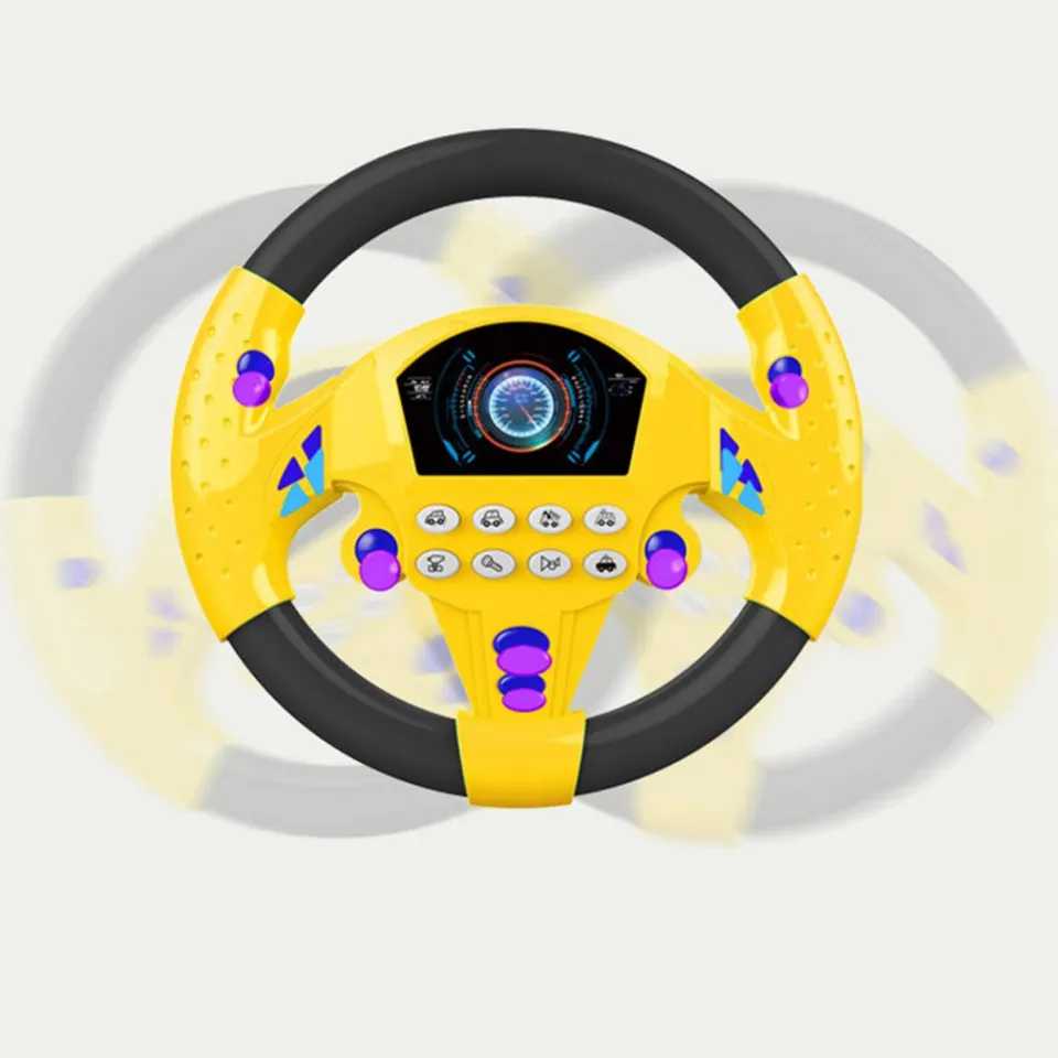 Steering wheel toy for car online