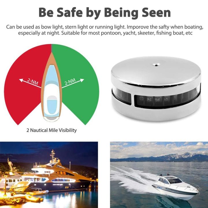 Boat%20Light%20Bi-Color%20Bow%20Light%20LED%20Navigation%20Lights%20Red%20&%20Green%20Stainless%20Steel%20for%20Marine%20Boat%20Pontoon%20Yacht%20-%20Image%207