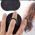 Finger Hole Comb Hair Brush Black- 01 pcs. 