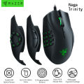Razer Naga Trinity Gaming Mouse Wired Mice 16,000 DPI Optical Sensor Chroma RGB Lighting Replaceable Side Plate 2/7/12 Button Configurations Mechanical Switches. 