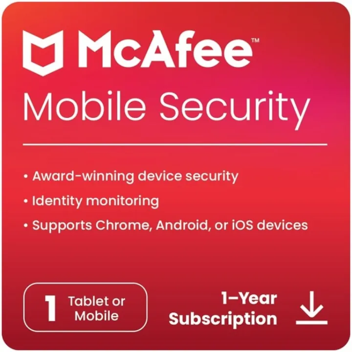 McAfee Mobile Security 1 Device 1 Year
