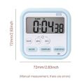 Useful Digital Display Digital Kitchen Timer Multifunctional Loud Alarm Count Down Clock Student Learning Time Manager Cooking Timer Kitchen Tools. 