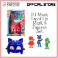 PJ Masks Super Hero Collectibles 6 Style Figure Set (Catboy, Owlette, Gekko, Romeo, Luna Girl and Night Ninja Characters) Just Play Gift for Kids. 