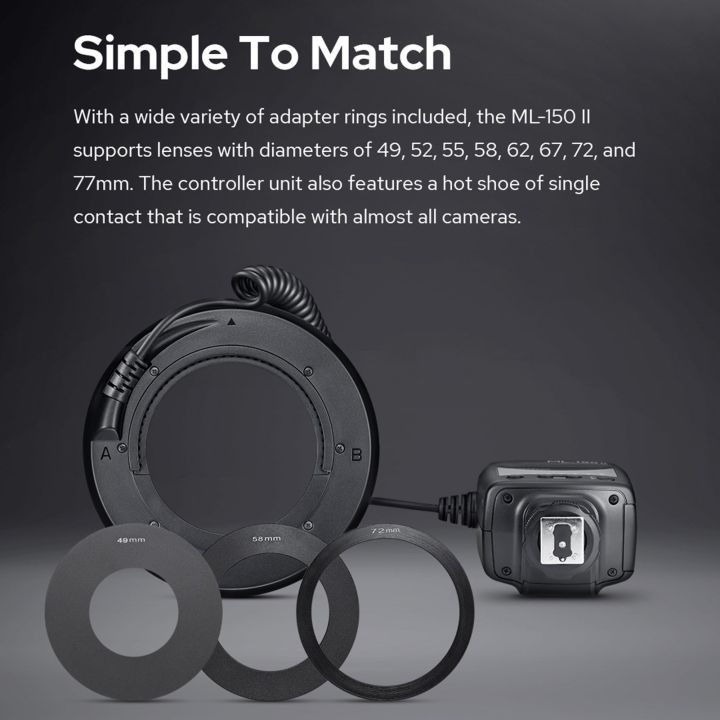 Godox%20ML-150II%20Universal%20Macro%20Ring%20Flash%20Light%20-%20black%20-%20Image%208