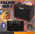 NUX Mighty Lite BT Mini Portable Modeling Guitar Amplifier with Bluetooth(Cream). 