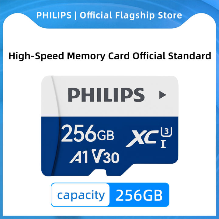 PHILIPS%20Memory%20Card%20512GB%20256GB%20128GB%2064GB%2032GB%20U3%20V30%204K%20Full%20HD%20Micro%20TF%20Mini%20SD%20Card%20TF%20Memory%20Flash%20Card%20for%20Phone/Computer%20-%20Image%202