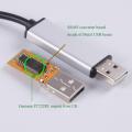 Usb To Dmx 3p Xlr Ftdi Rs485 Interface Adapter Cable For Stage Pc Dmx512 Controller Dimmer Conversion. 