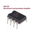 INA126 MicroPower Instrumentation Amplifier IC. 
