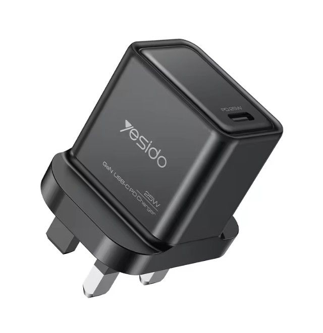 Yesido GaN Single Type-c UK 25W Fast Charger
